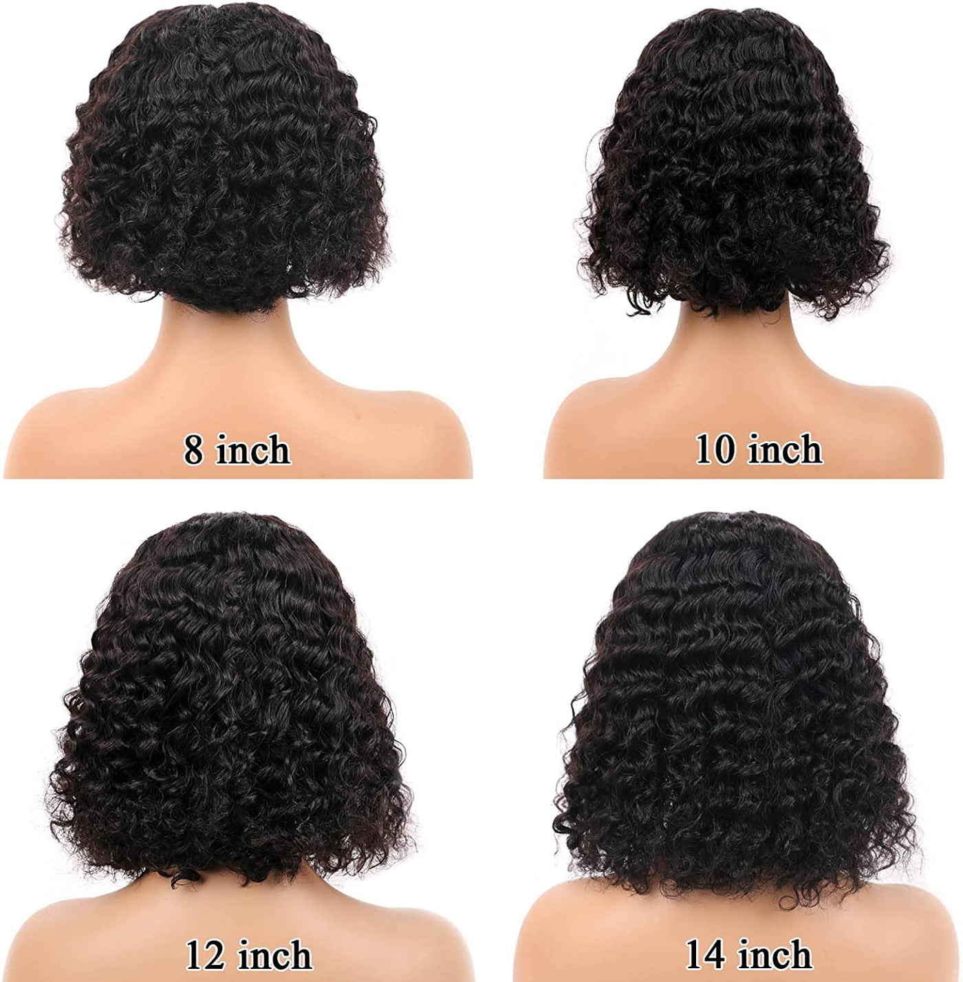 T Part Bob Wigs Human Hair Deep Wave Remy Hair Lace Wigs Short Bob Wigs Blunt Cut