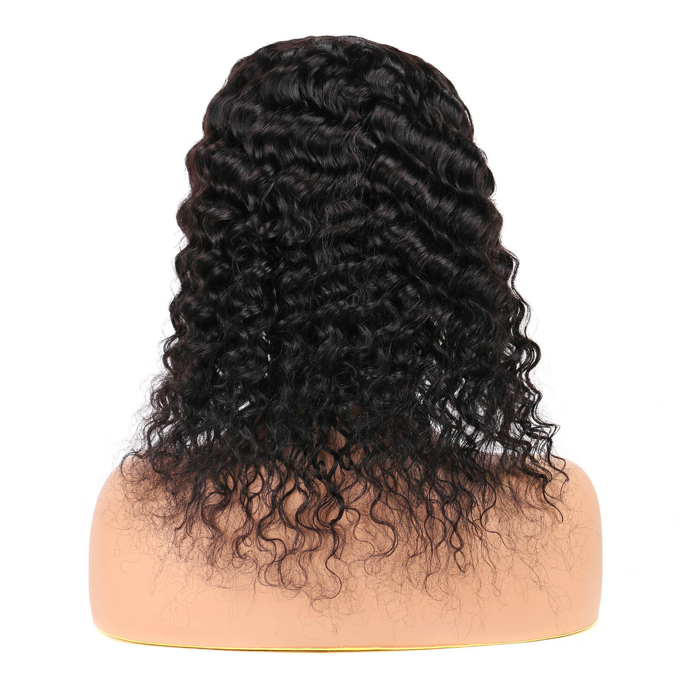 U Part Wig Deep Curly Hair Wig for Women Remy Human Hair U Shape Clip in Glueless Wigs 150% Density