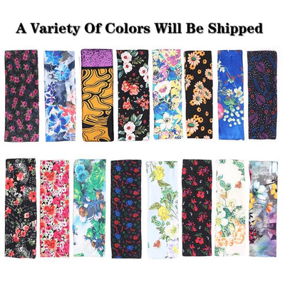 Wide Headbands For Women Soft Yoga Elastic Boho Hair Bands For Short Hair Long Hair Girls Workout Running Sport Headwrap Non Slip Breathable 6pcs/pack