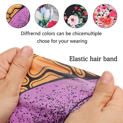 Wide Headbands For Women Soft Yoga Elastic Boho Hair Bands For Short Hair Long Hair Girls Workout Running Sport Headwrap Non Slip Breathable 6pcs/pack