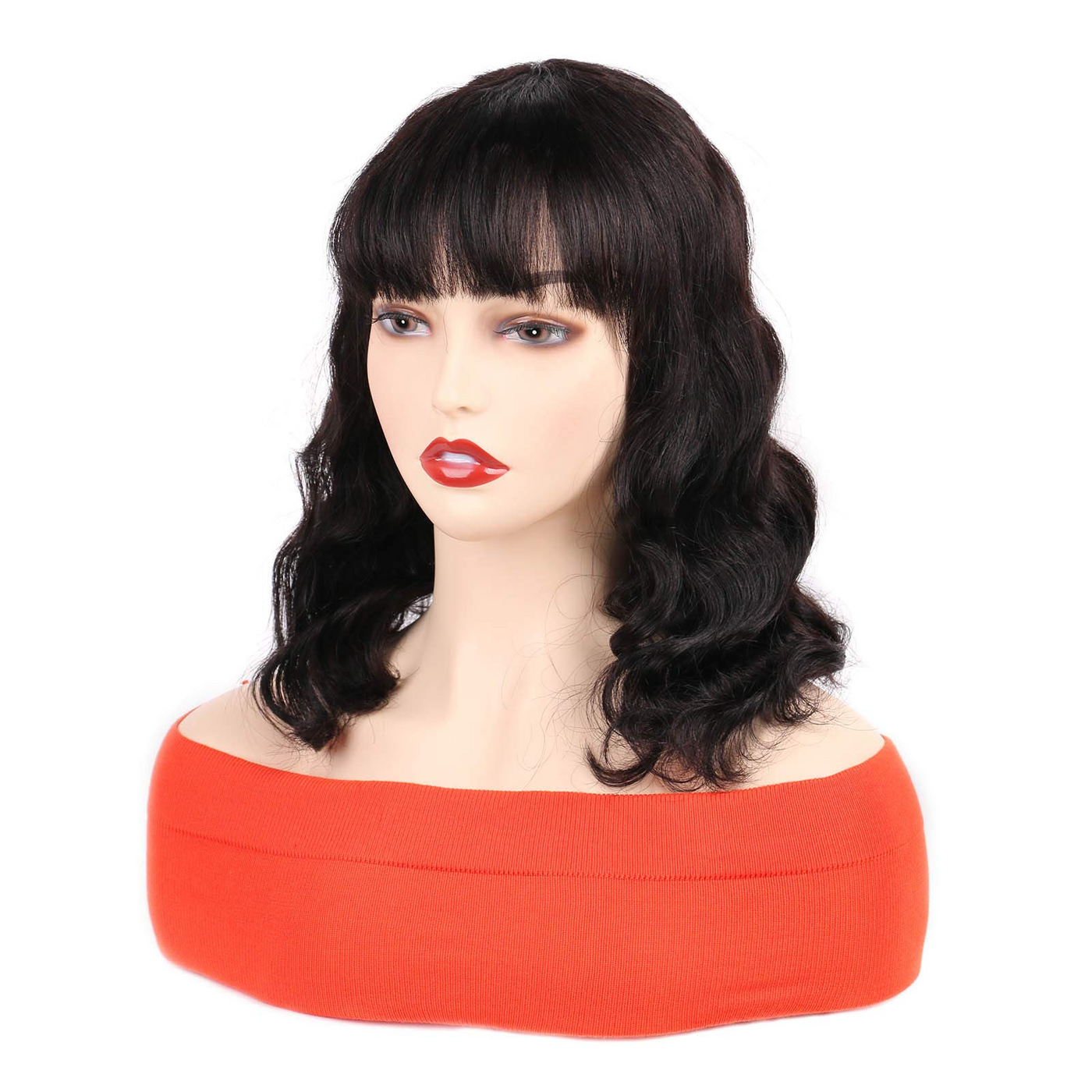 Bob Wig Human Hair Body Wave Remy Hair Glueless Wig for Women 150% Density Can be Colored